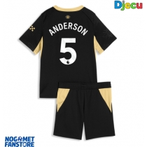 Manchester City Elliot Anderson #5 Gostujuci Dres za djecu 2026-27 Kratak Rukav (+ Kratke hlače)